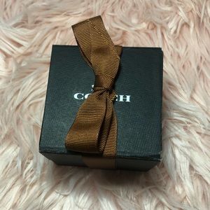 Coach Cherry Skinny Scarf